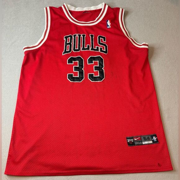 Vintage Nike SCOTTIE PIPPEN #33 Chicago Bulls Jersey - Picture 1 of 16